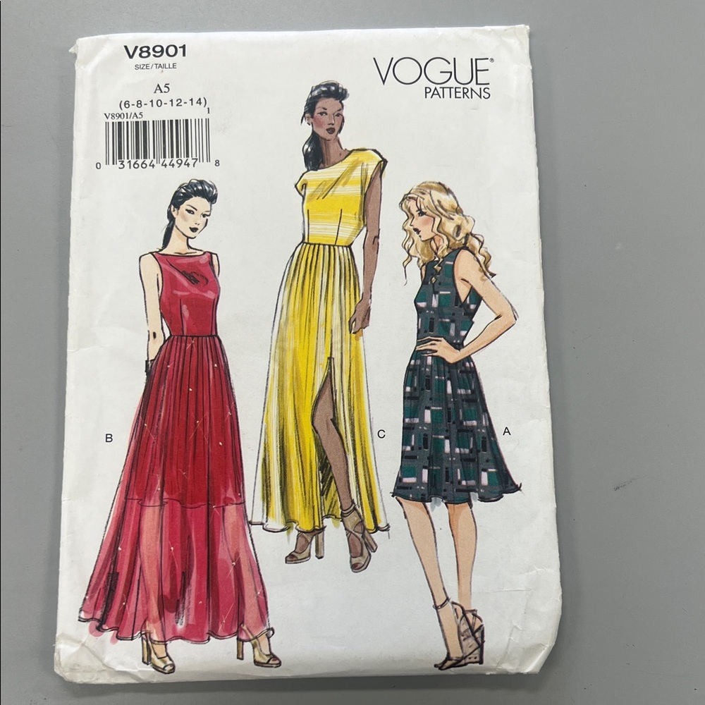 Vogue Sewing Patterns Elegant Dress Designs